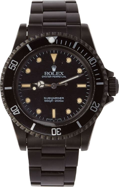 matte black limited edition rolex submariner 5513|rolex 5513 for sale.